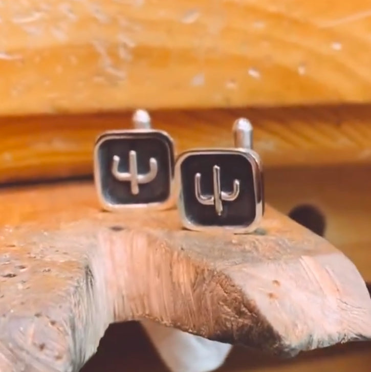 Cactus Cuff Links SS