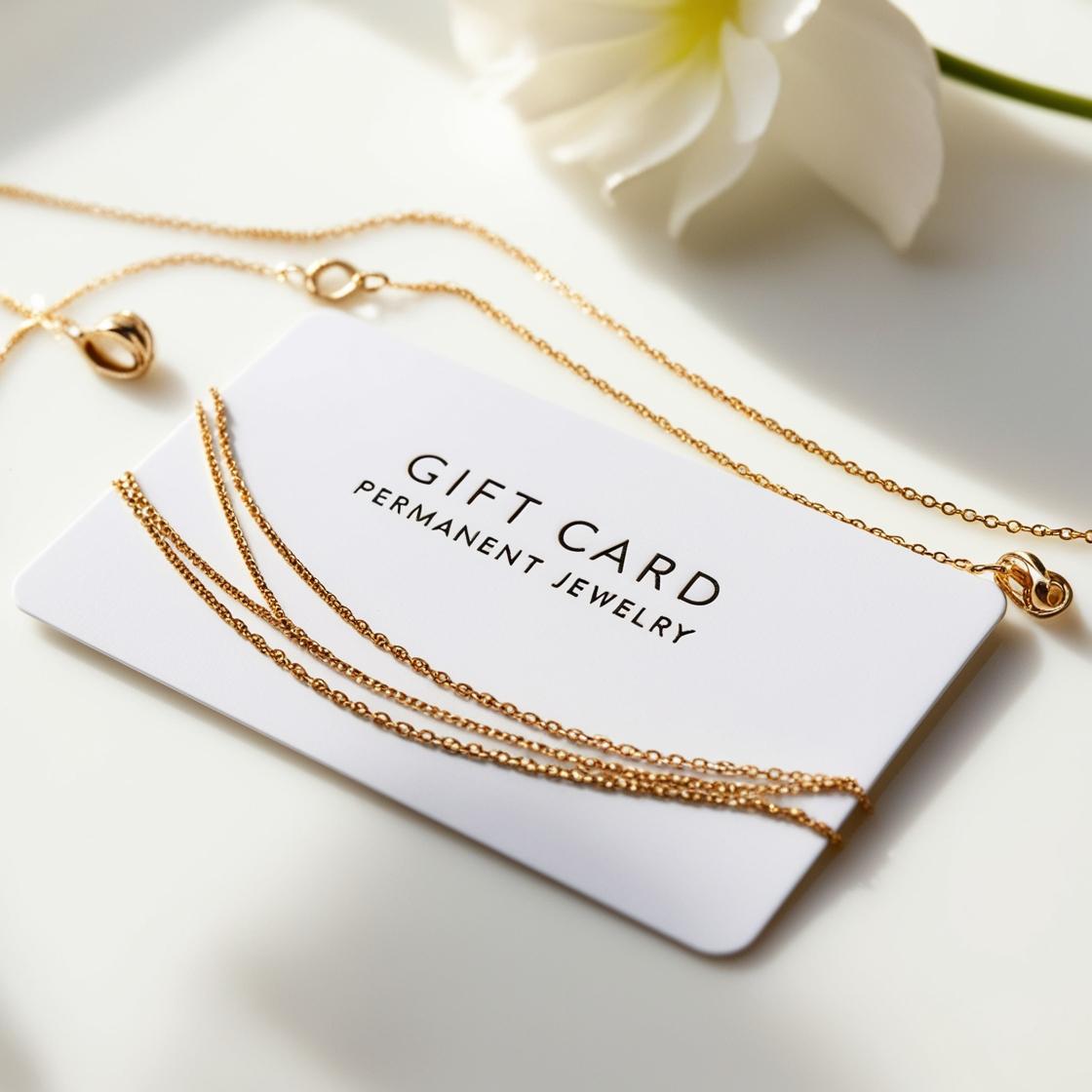 Permanent Jewelry Gift Card